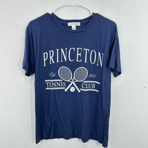 Treasure & Bond Nordstrom Princeton Tennis Club T-Shirt‎ Graphic Tee Navy Blue